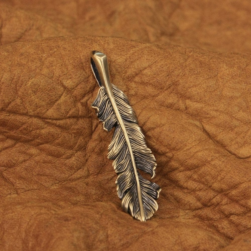 Feather (Brass)