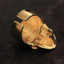 Load image into Gallery viewer, Skull Ring (Gold)