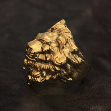 Load image into Gallery viewer, Lion Ring (Gold)