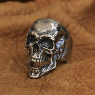 Vampire Skull Ring (Cupronickel)