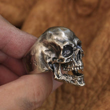 Load image into Gallery viewer, Vampire Skull Ring (Cupronickel)