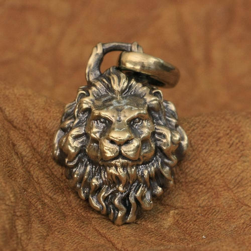 Lion Pendant (Brass)