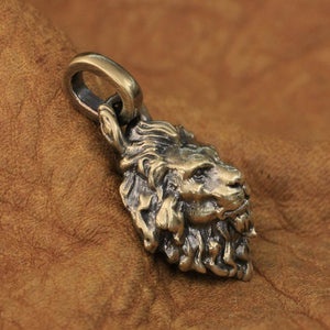 Lion Pendant (Brass)