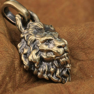Lion Pendant (Brass)