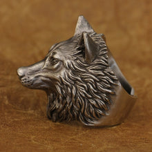 Load image into Gallery viewer, Wolf Ring (Cupronickel)