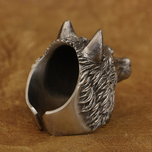 Wolf Ring (Cupronickel)
