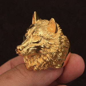 Wolf Ring (Gold)