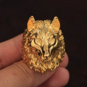 Wolf Ring (Gold)