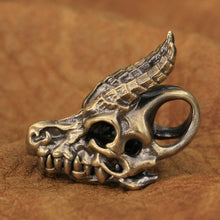 Load image into Gallery viewer, Dragon Skull (Brass)