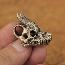 Load image into Gallery viewer, Dragon Skull (Brass)